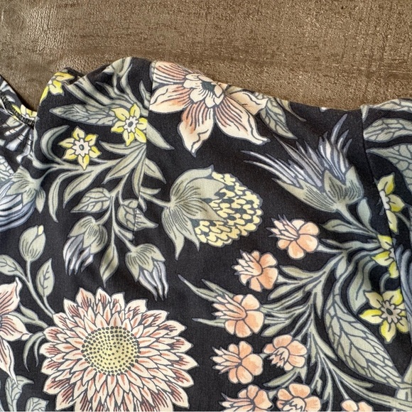 NWT LOFT Navy Floral Mini Dress MP - Picture 11 of 15